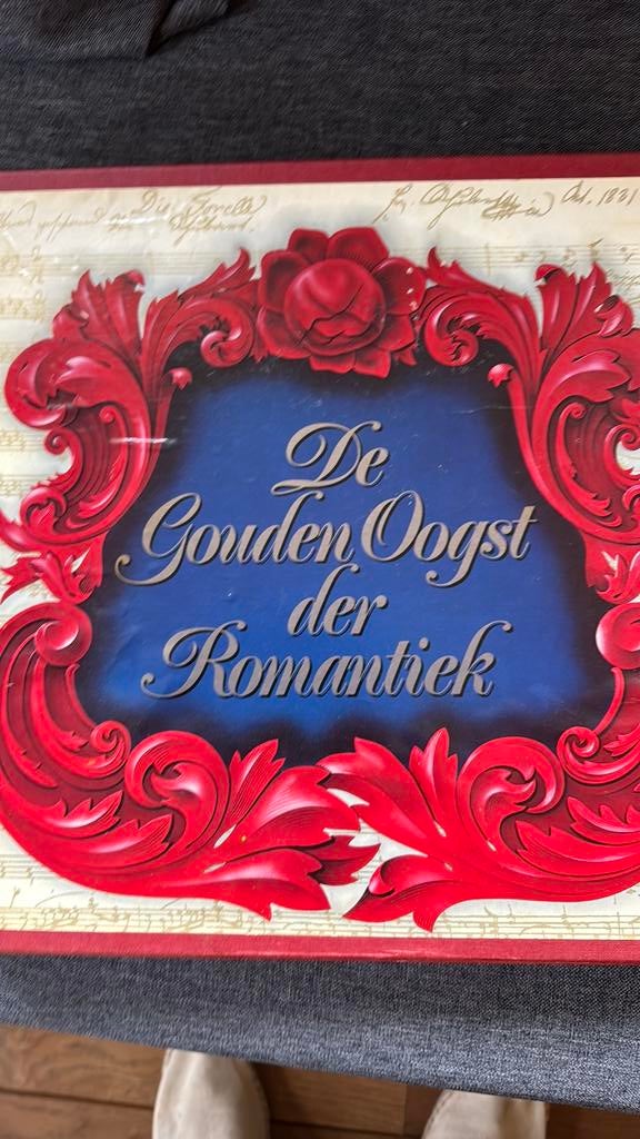De gouden oogst der romantiek: 10 lp’s, CD & DVD, Enlèvement ou Envoi, Romantique