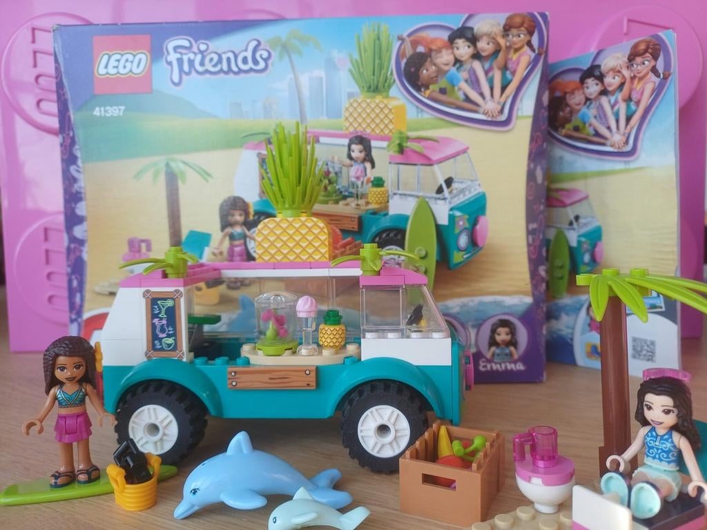 Pop up wagen LEGO Friends, Ophalen