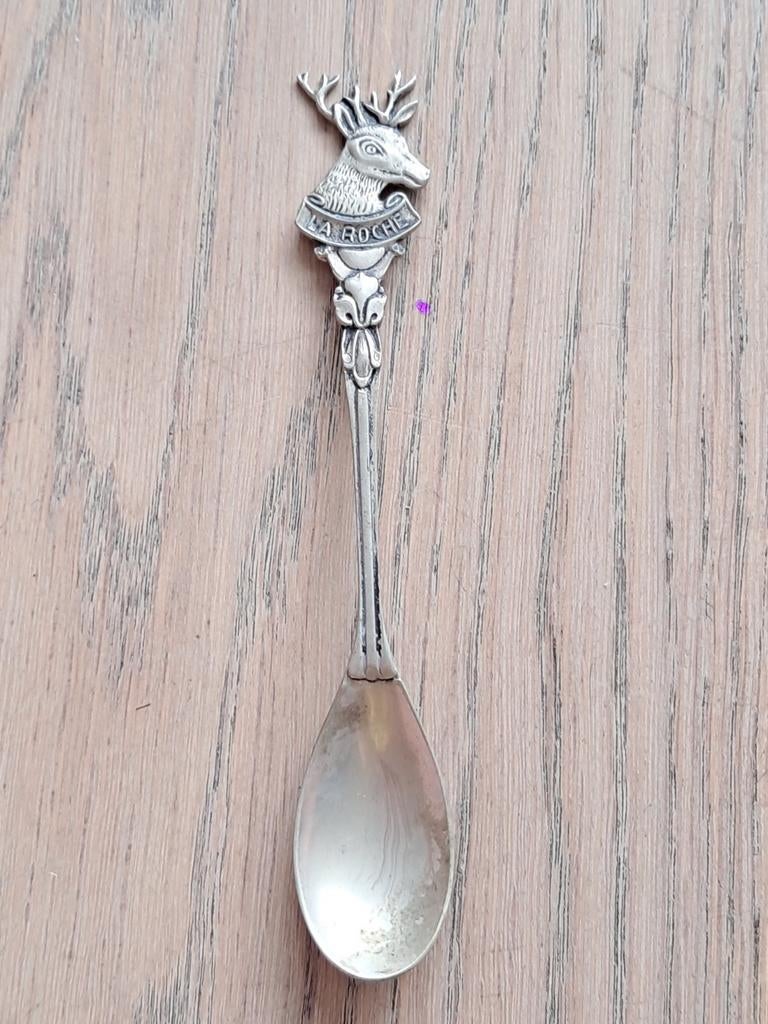 Lepeltje met hert, La Roche, Ophalen of Verzenden