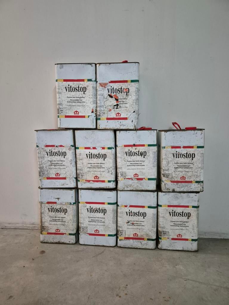 Fixateur Vitostop 5L blanc pour surfaces douteuses, Bricolage & Construction, Enlèvement ou Envoi, Neuf, Blanc, Peinture