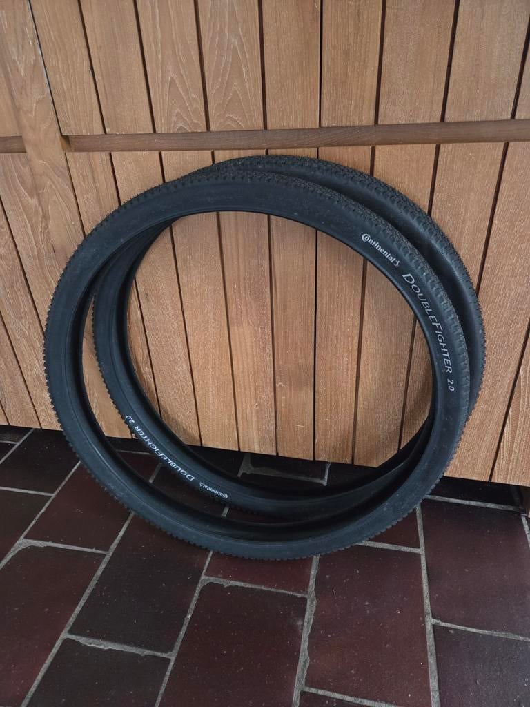 2 Pneus neufs VTT - Continental Double Fighter 2.0, Enlèvement, VTT
