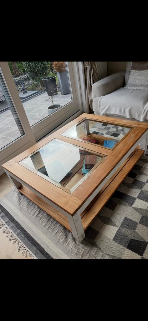 Table de salon en teck, Enlèvement, Utilisé, Teck