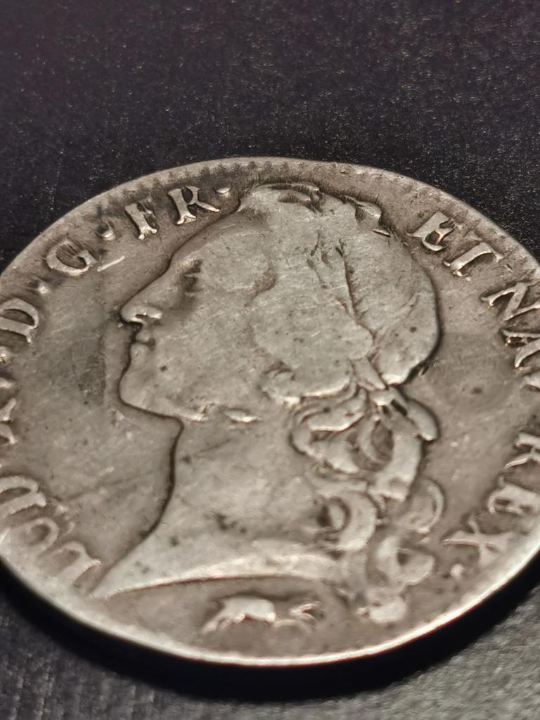 France, 1 ECU 1763 R (Orléans). Argent, rare.., Enlèvement ou Envoi, France, Monnaie en vrac, Argent