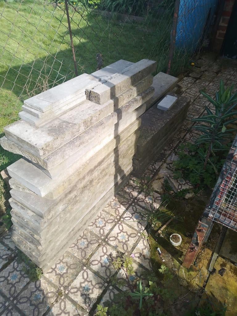 Lot de pierres bleues, Bricolage & Construction, Enlèvement