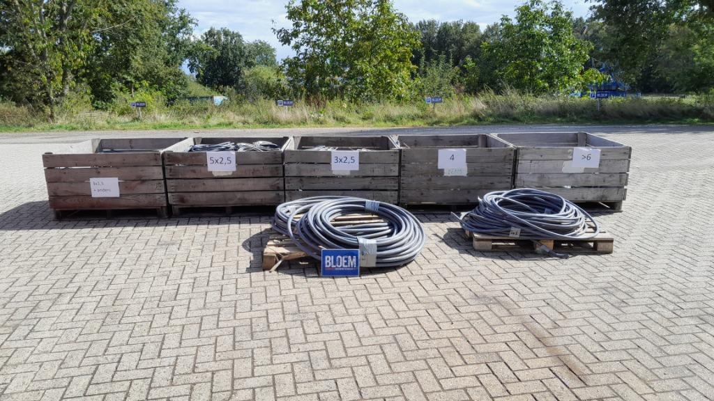 Elektrakabel div maten en lengtes 1,5mm2 - 10mm2, Bricolage & Construction, Électricité & Câbles, Enlèvement