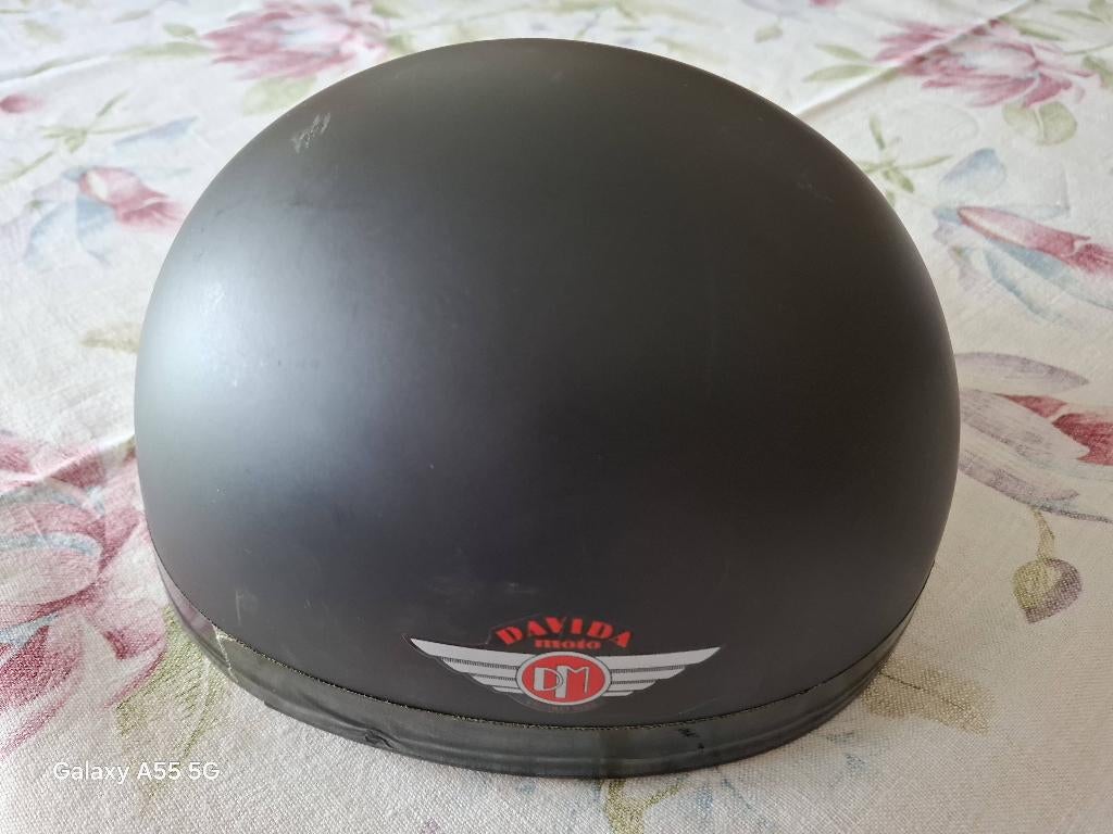 Authentique casque moto de collection DAVIDA, Motos, Enlèvement