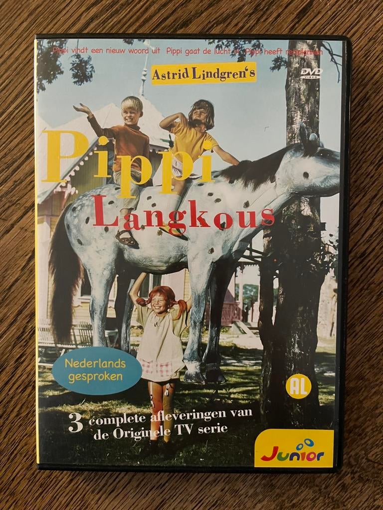 DVD Pippi Langkous, Cd's en Dvd's, Ophalen of Verzenden, Zo goed als nieuw