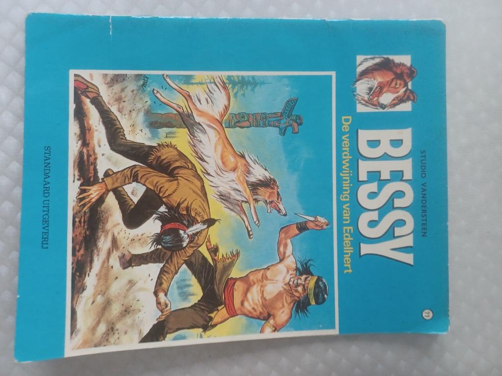 Bessy nr 71 De verdwijning van Edelhert. Eerste druk, Enlèvement ou Envoi, Willy Vandersteen, Une BD, Utilisé