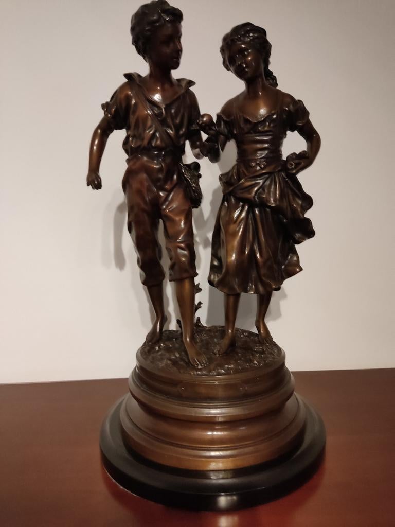 Prachtige magnifieke brons, Antiek en Kunst, Antiek | Brons en Koper, Ophalen, Brons