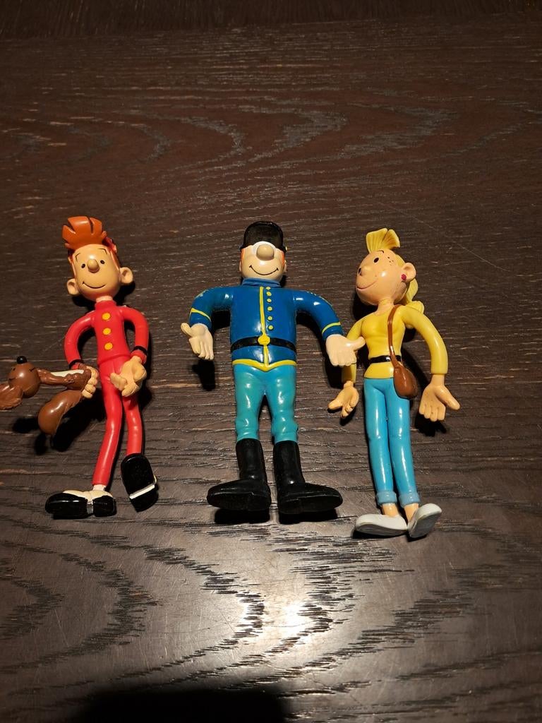 3 figuurtjes van dupuis, Ophalen