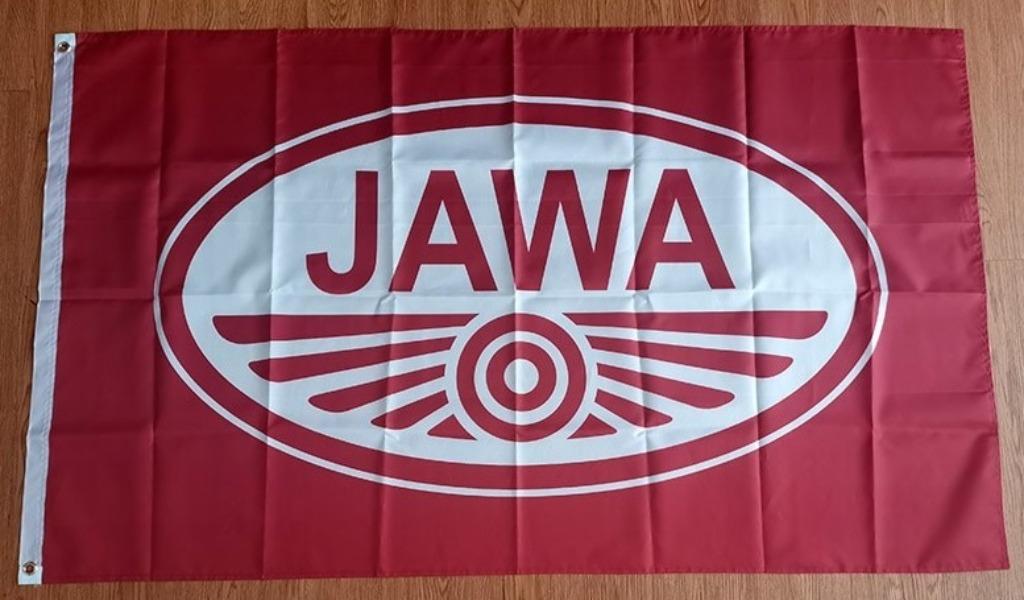Drapeau Jawa Janecek-Wanderer moto - 60 x 90 cm, Enlèvement ou Envoi, Neuf