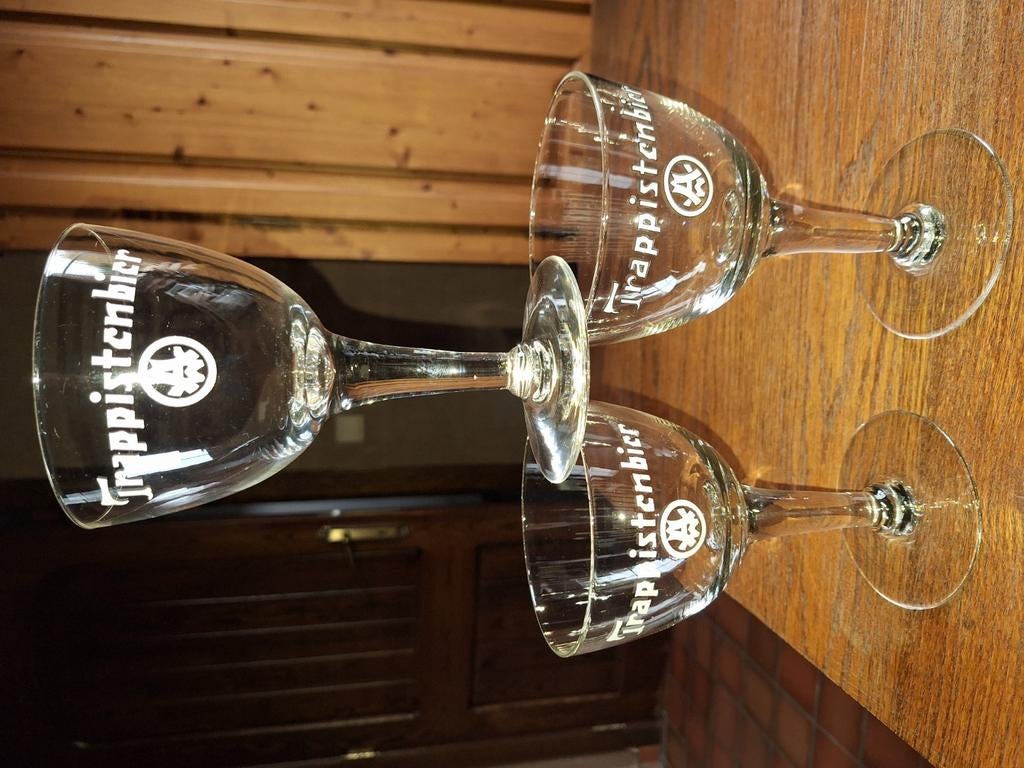 Trappist glazen westmalle, Ophalen, Zo goed als nieuw