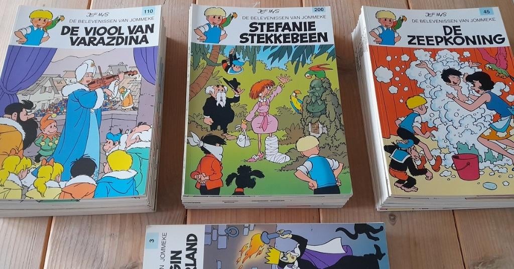 Strips van de stripreeks Jommeke - deel 1, Livres, BD, Enlèvement ou Envoi