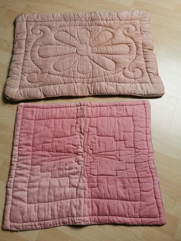 2 antieke poppen dekentjes, Verzamelen, Ophalen of Verzenden, Gebruikt