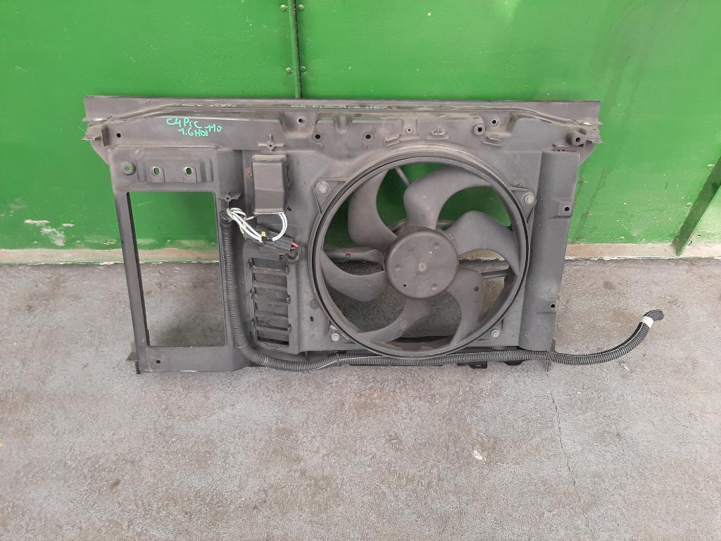 Façade radiateur CITROEN C4 PICASSO 1.6 HDI 2009 ventilateur, Enlèvement