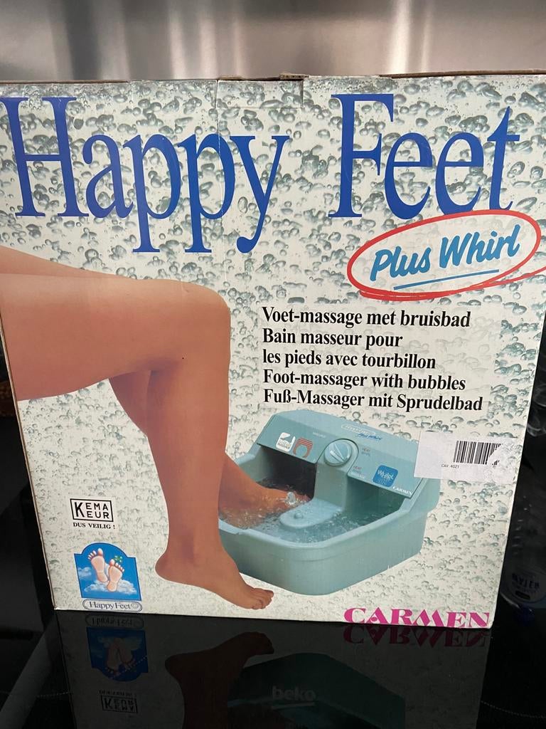 Happy feet voet-massagebad Carmen, Ophalen of Verzenden, Zo goed als nieuw