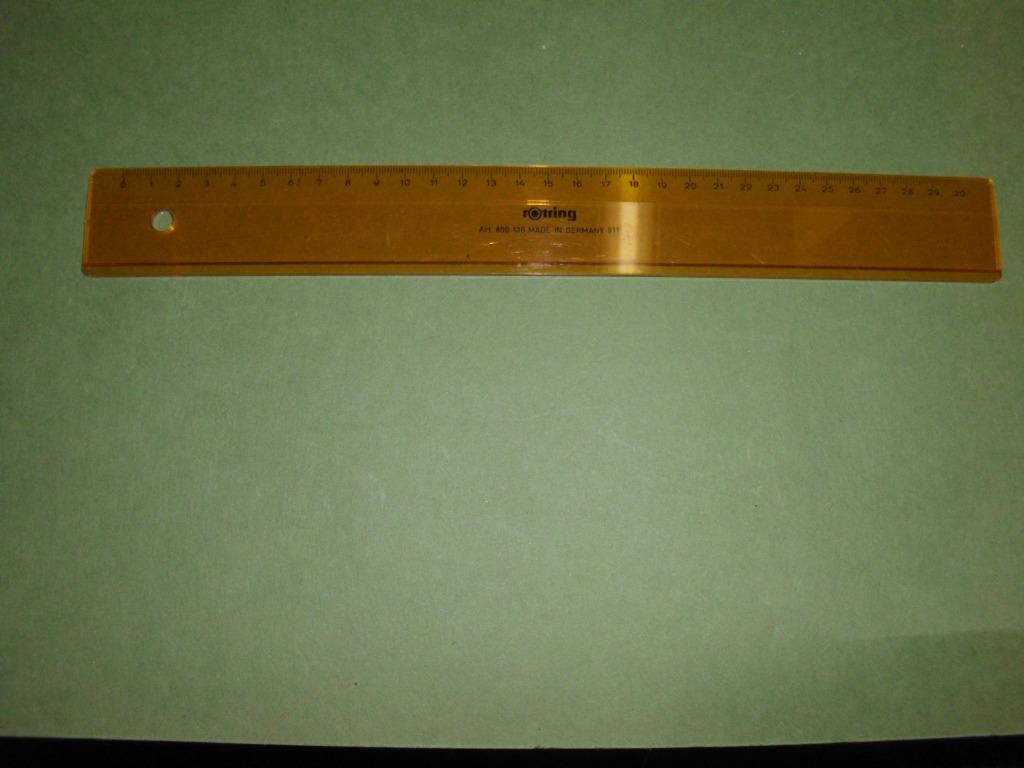 Lat Rotring Art.800 130 - 30cm, Ophalen, Zo goed als nieuw, Overige typen