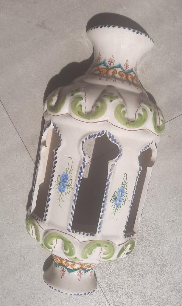 Keramische Spaans/Portugese wandlantaarn, Ophalen of Verzenden