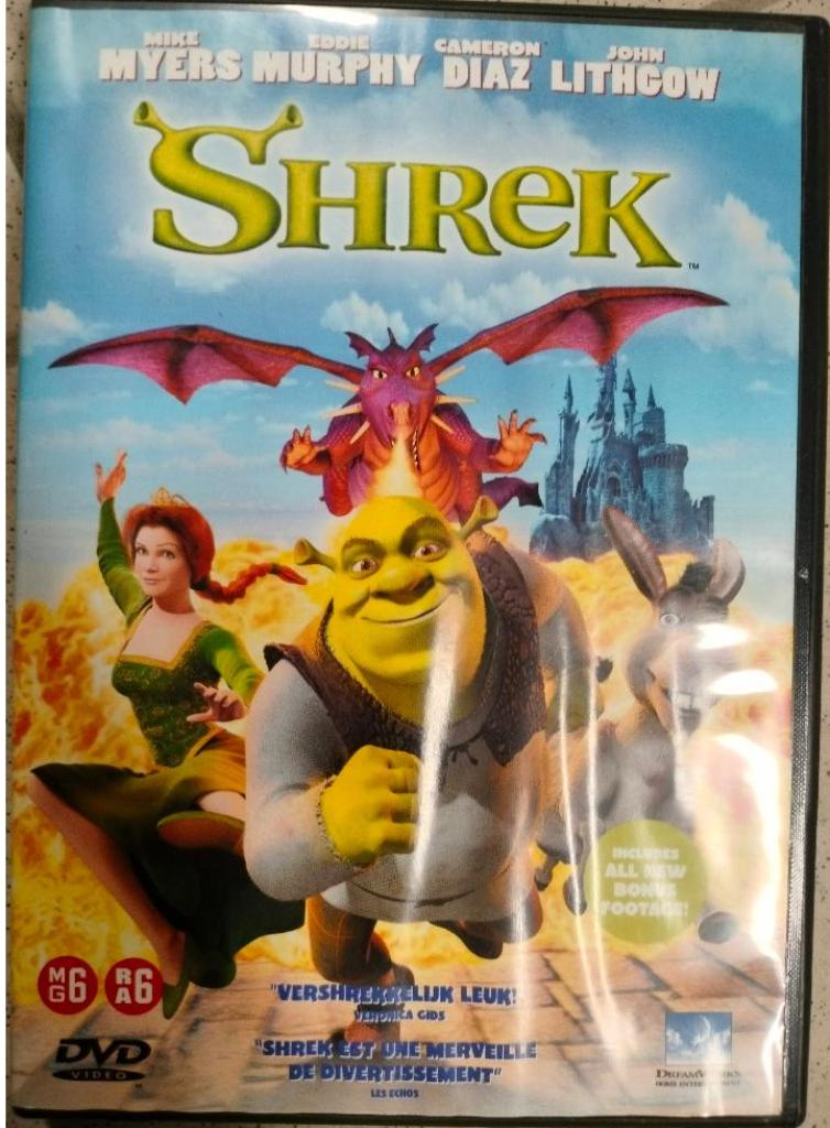 DVD Shrek, Ophalen, Gebruikt, Overige soorten, Tekenfilm