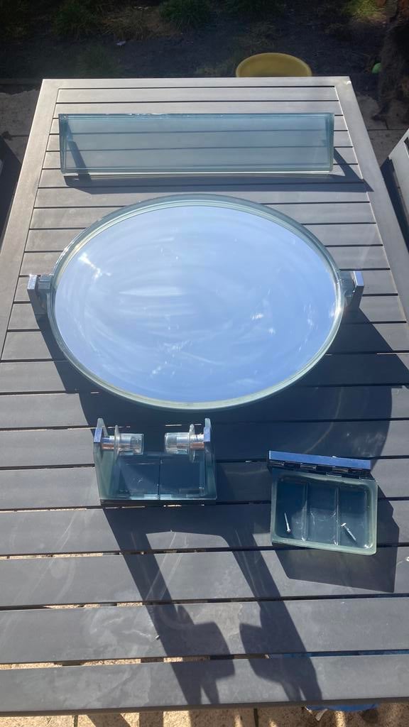 Accessoires Allibert Vintage, Maison & Meubles, Salle de bain | Linge de bain & Accessoires, Bleu, Enlèvement