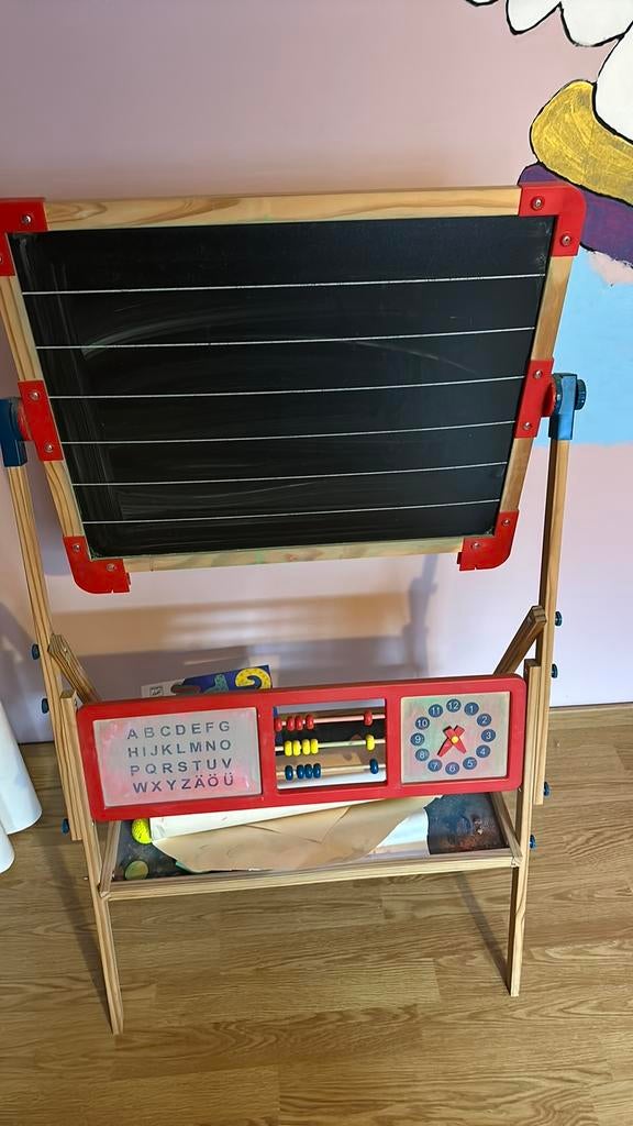 Teken en magneetbord, Ophalen