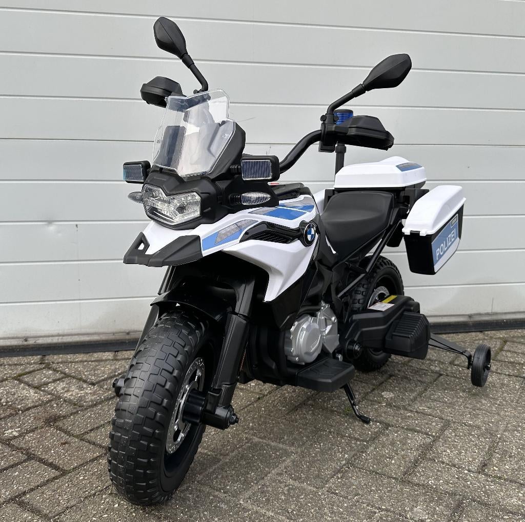 Kinder Motor BMW POLITIE MC, 2X12V Kinder Motor AANBIEDING, Kinderen en Baby's, Speelgoed | Buiten | Voertuigen en Loopfietsen
