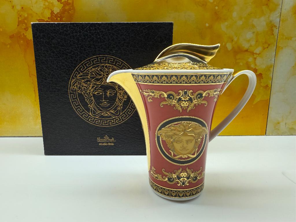 Melkkannetje Versace Ikarus Medusa, Huis en Inrichting, Keuken | Servies, Zo goed als nieuw, Kom(men), Overige stijlen, Keramiek