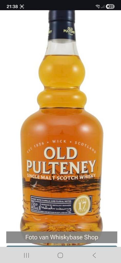 vieux whisky Pulteney 17g, Enlèvement ou Envoi, Neuf