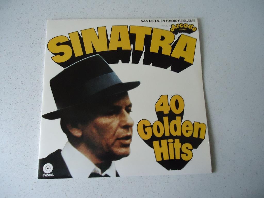 Dubbel LP van "Frank Sinatra" 40 Golden Hits anno 1975, Enlèvement ou Envoi, Comme neuf, 12 pouces