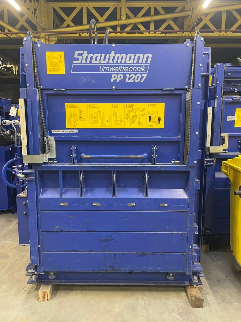 Gereviseerde Strautmann balenpers PP1207, Doe-het-zelf en Bouw, Overige Doe-Het-Zelf en Bouw, Gebruikt, Ophalen of Verzenden