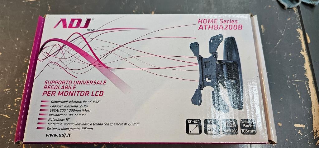 universele monitor-LCDbeugel, nieuw, ADJ ATHBA200B, 27 kg, Informatique & Logiciels, Pointeurs de présentation, Enlèvement, Neuf