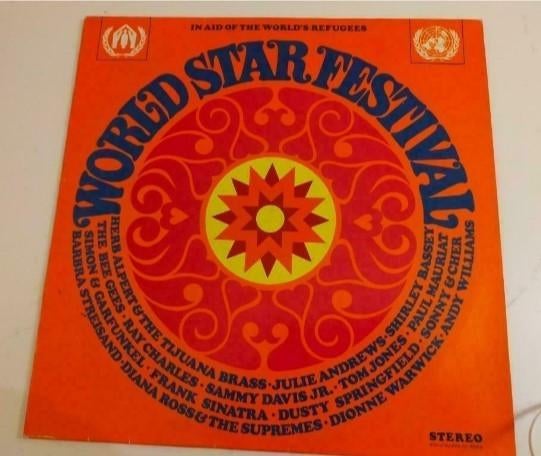 Vinyl LP World Star Festival Unicef Pop Rock Jazz Blues, Ophalen of Verzenden, 12 inch, Pop