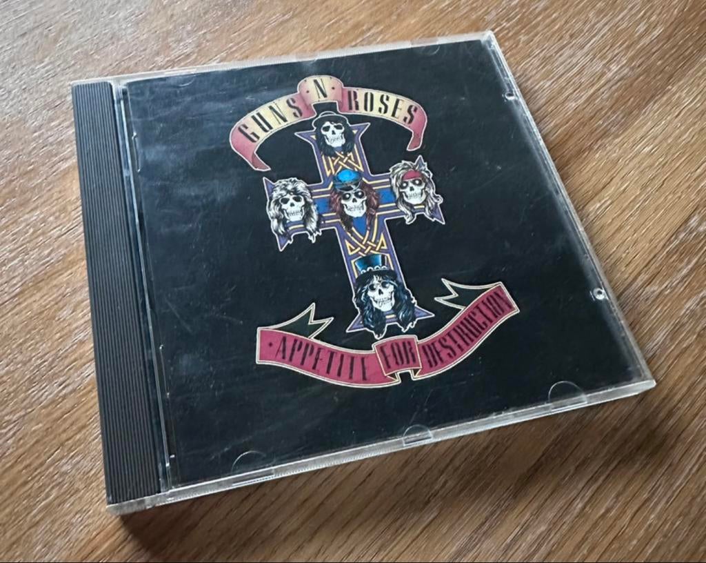 CD GUNS N’ ROSES / APPETITE FOR DESTRUCTION / 1987, Ophalen of Verzenden, Zo goed als nieuw