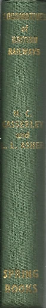 LOCOMOTIVES OF BRITISH RAILWAYS - CASSERLEY & ASHER, Enlèvement ou Envoi, Utilisé, Train, Livre ou Revue