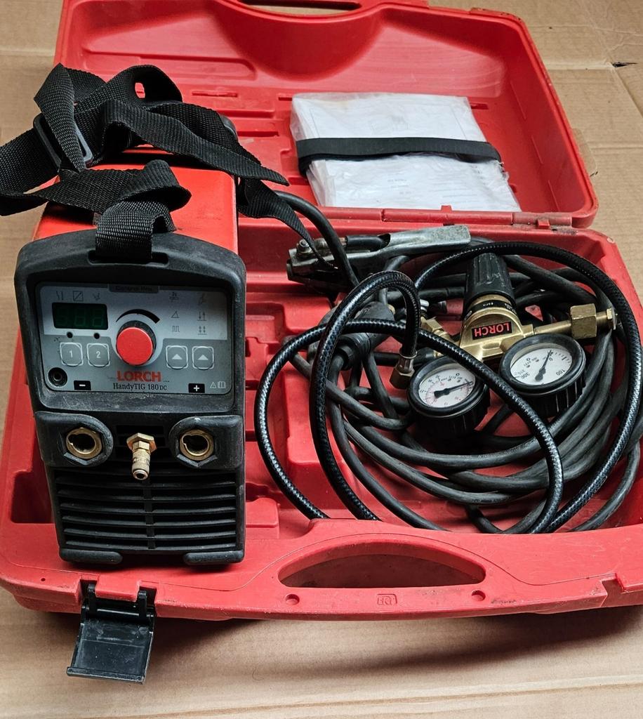 Lorch HandyTIG 180DC, Bricolage & Construction, Outillage | Soudeuses, Comme neuf, Tig, Enlèvement