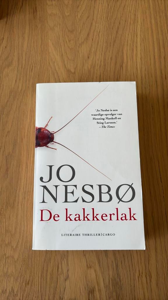 Jo Nesbø - De kakkerlak, Enlèvement ou Envoi, Comme neuf, Jo Nesbø