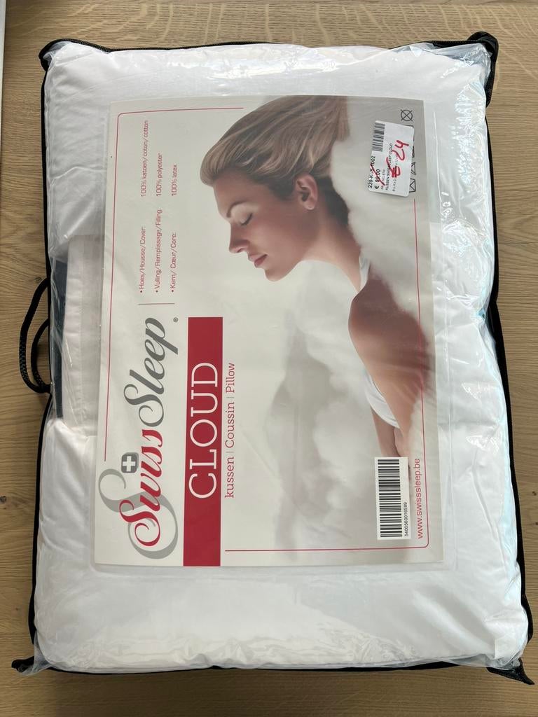 Swiss Sleep cloud - ergonomische kussens, Huis en Inrichting, Ophalen, Overige maten, Wit, Nieuw