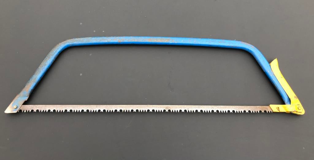 Scie à archet - scie à branches - scie à métaux, Enlèvement ou Envoi, Utilisé, Scie à métaux