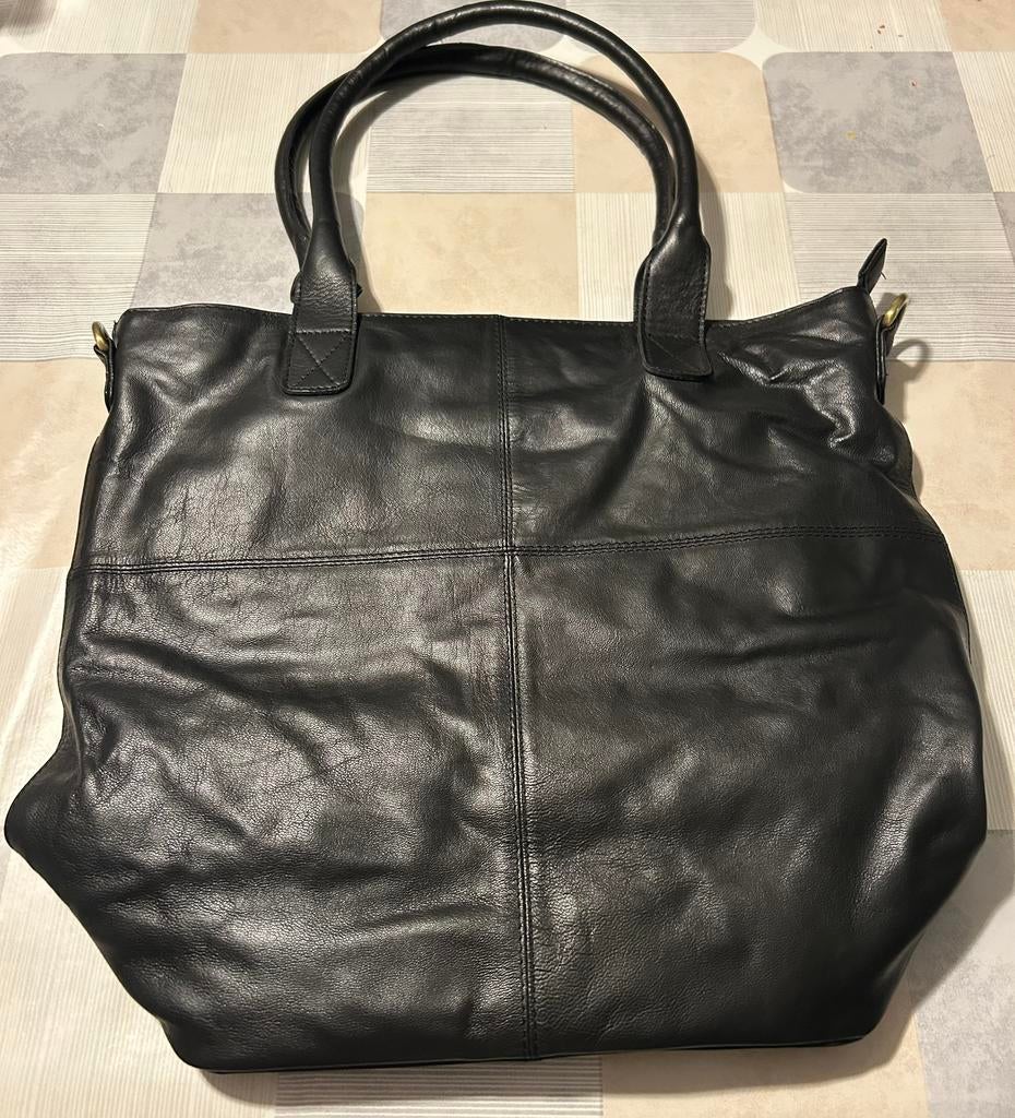 Draagtas met 2 handvaten, Ophalen of Verzenden, Gebruikt, Zwart