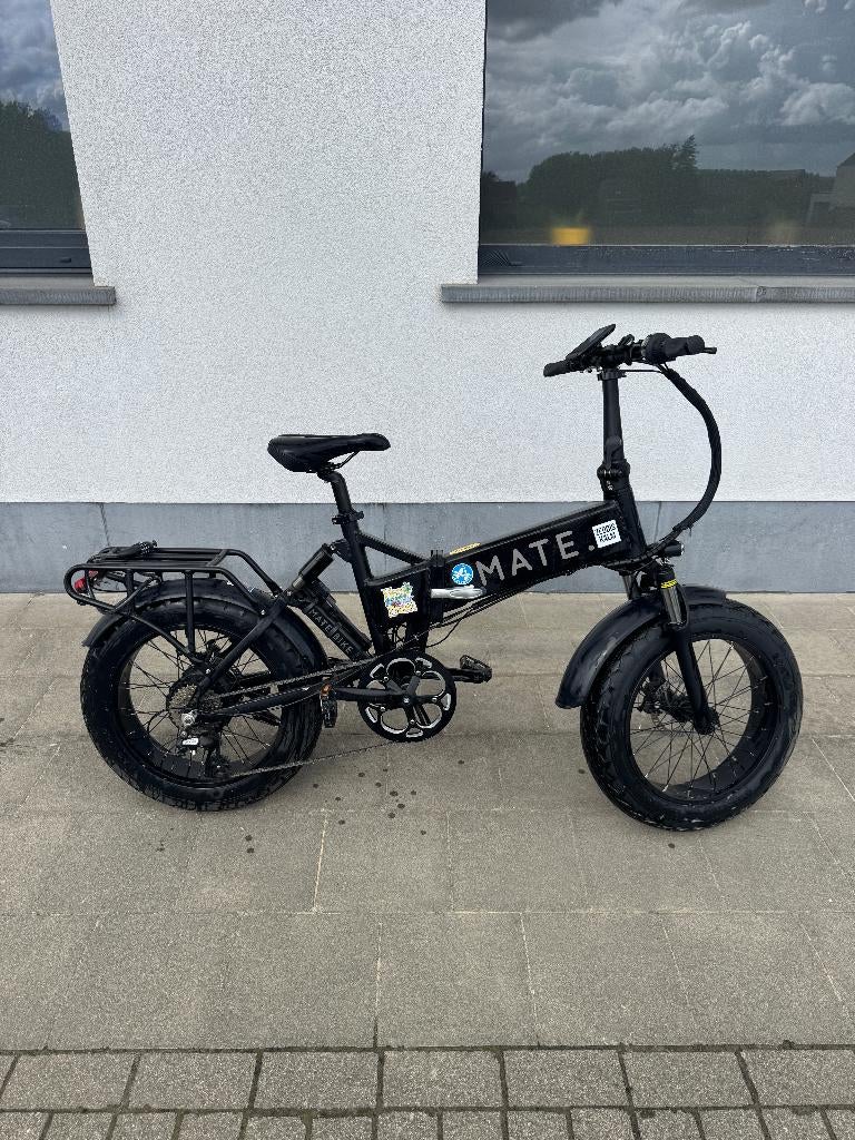 MATE X (250+) elektrische vouwfiets, Fietsen en Brommers, 20 inch of meer, Gebruikt, Heren, Versnellingen
