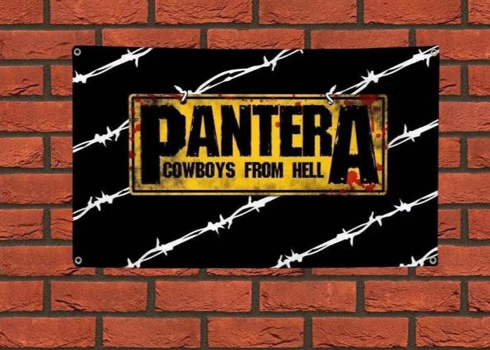 Grote vlaggen Pantera (150x90cm), Ophalen of Verzenden, Nieuw