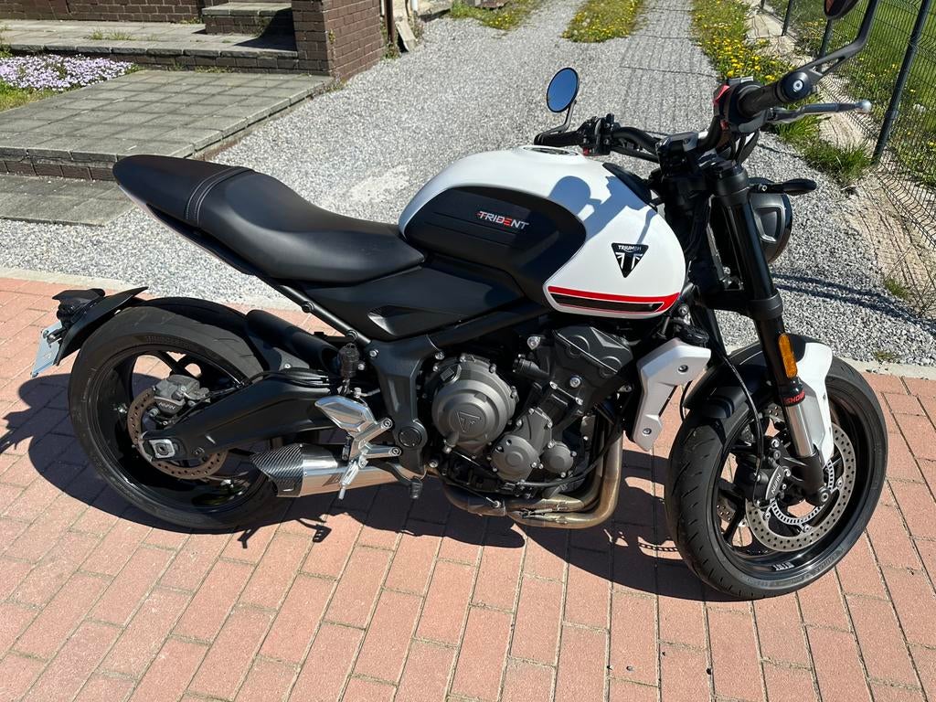 Triumph Trident 660., Motos, Motos | Triumph, Particulier, Naked bike, plus de 35 kW, 3 cylindres, Permis Moto A1 minimum, Manuelle