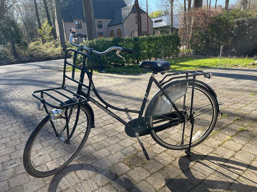 Edwards omafiets, Fietsen en Brommers, 53 tot 56 cm, Ophalen, Gebruikt, Handrem