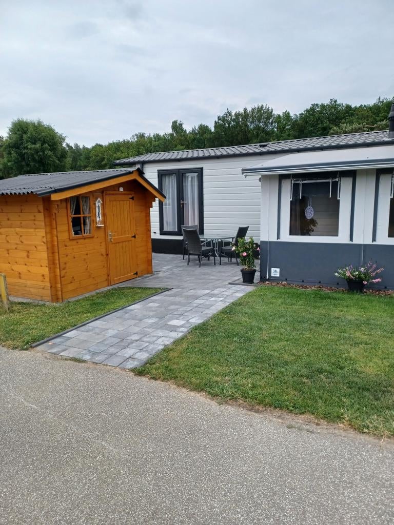 Te koop chalet op de camping de binnenvaart in houthalen