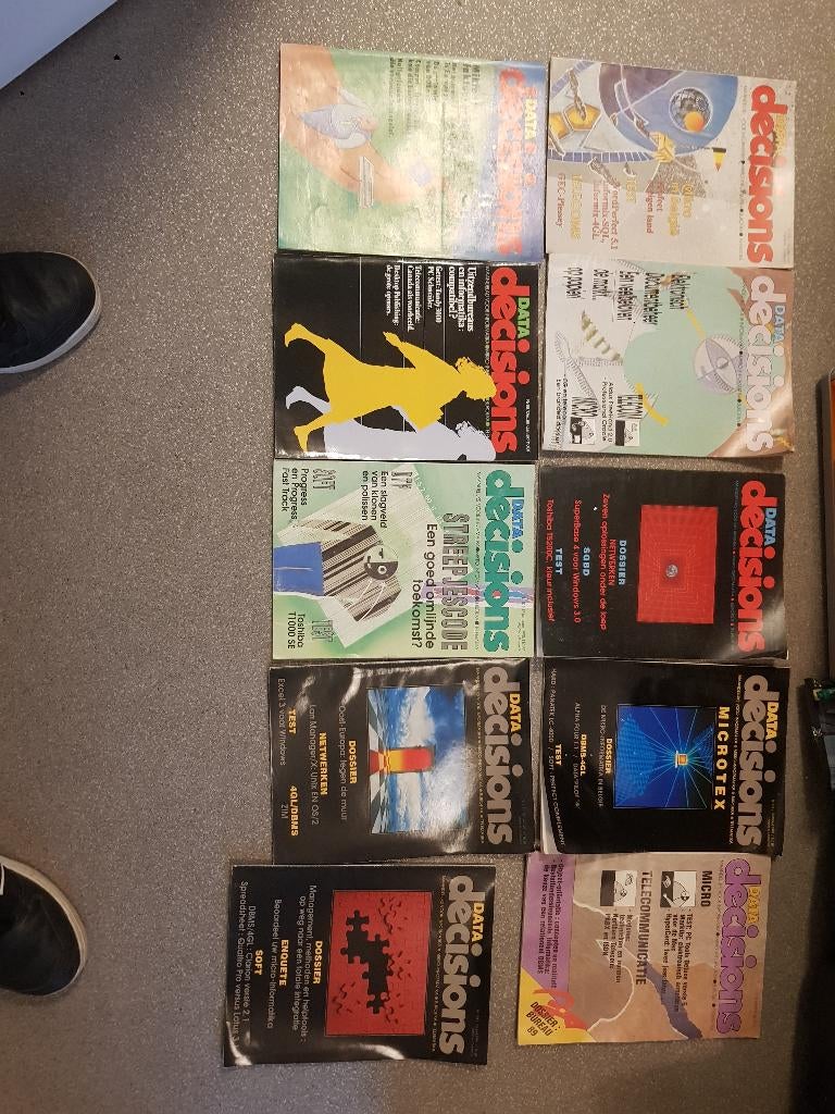 Vintage computerboeken, Boeken, Informatica en Computer, Ophalen, Zo goed als nieuw, Hardware