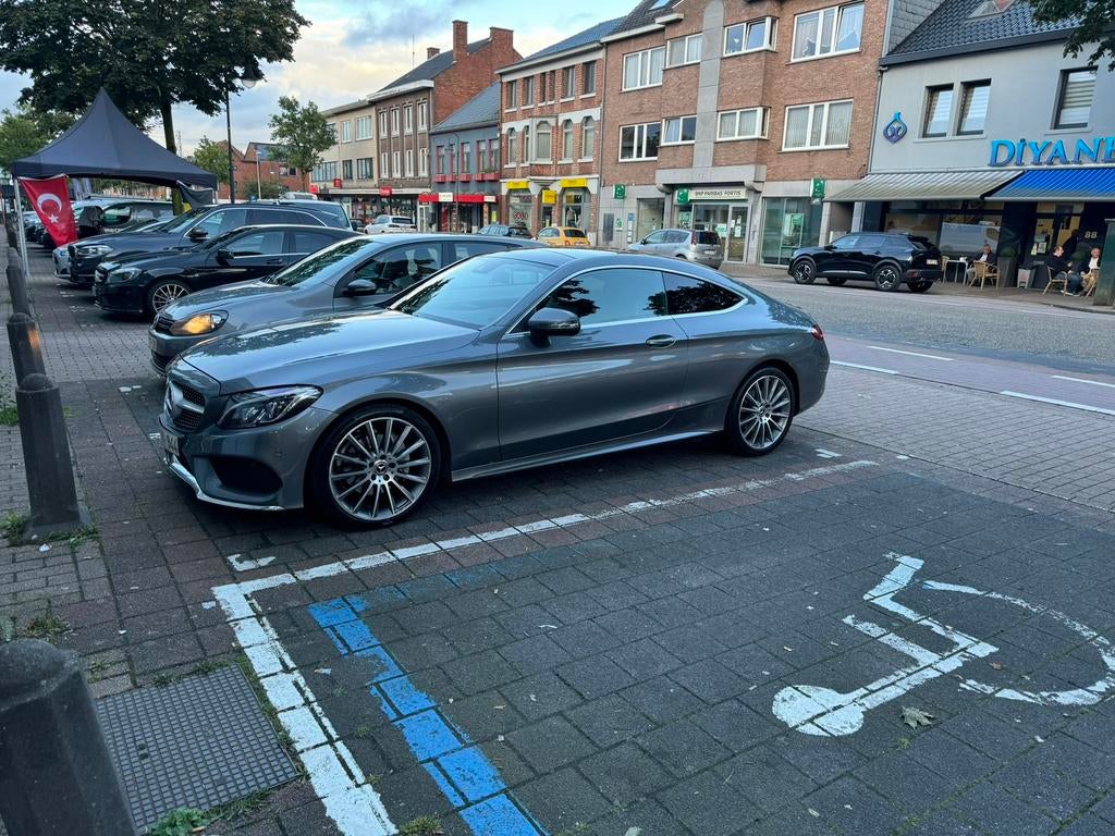 Mercedes C 220 D coupe AMG, Automaat, 4 zetels, Achterwielaandrijving, 1800 kg