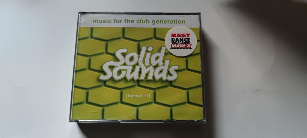 Solid Sounds - Format 11 dubbel CD, Ophalen of Verzenden, Gebruikt, Dance Populair, Boxset
