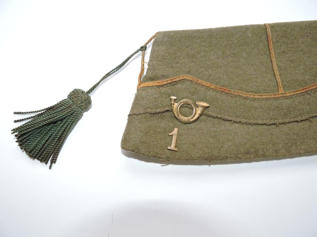 1940 ABBL 1er Régt Carabiniers Cyclistes Calot Matricule, Enlèvement ou Envoi, Autres