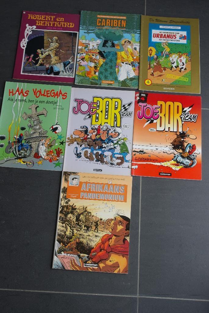 4 strips, Ophalen of Verzenden, Zo goed als nieuw