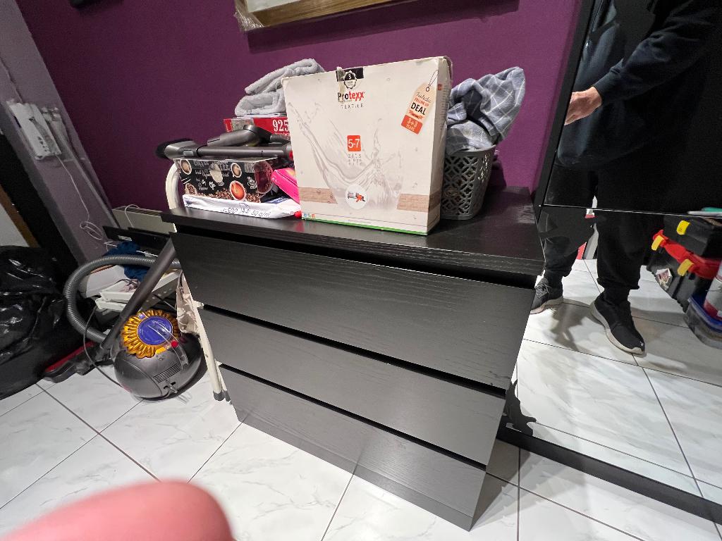 Ladekasten, Huis en Inrichting, Kasten | Ladekasten, Ophalen, 50 tot 100 cm, Zo goed als nieuw, 3 of 4 laden